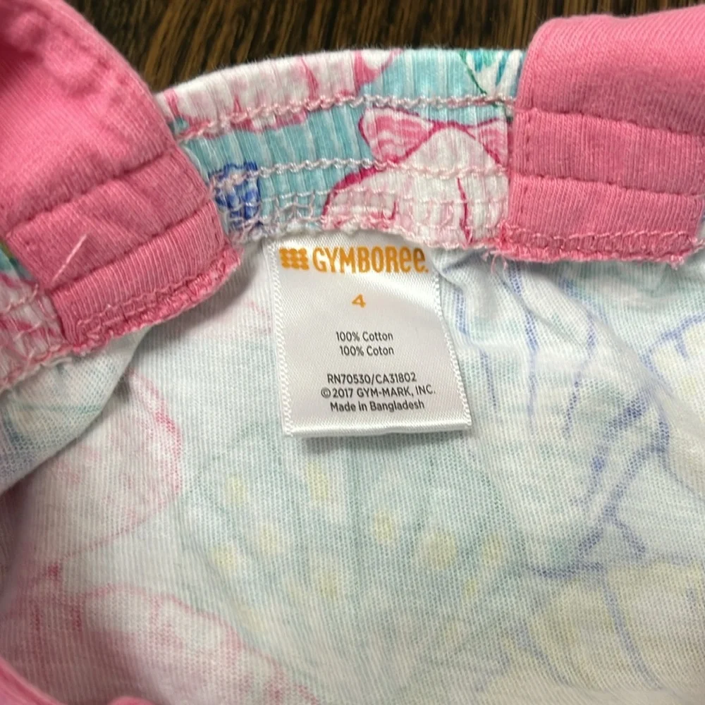 Gymboree Seashell Print Romper size 4